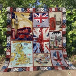 United Kingdom Quilt Blanket Ver 5  Quilt